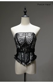 Lilith House Phantom Knight Corset Top(Reservation/Full Payment Without Shipping)